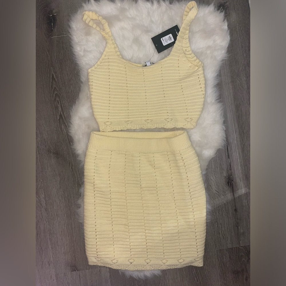 Fashion Nova skirt set